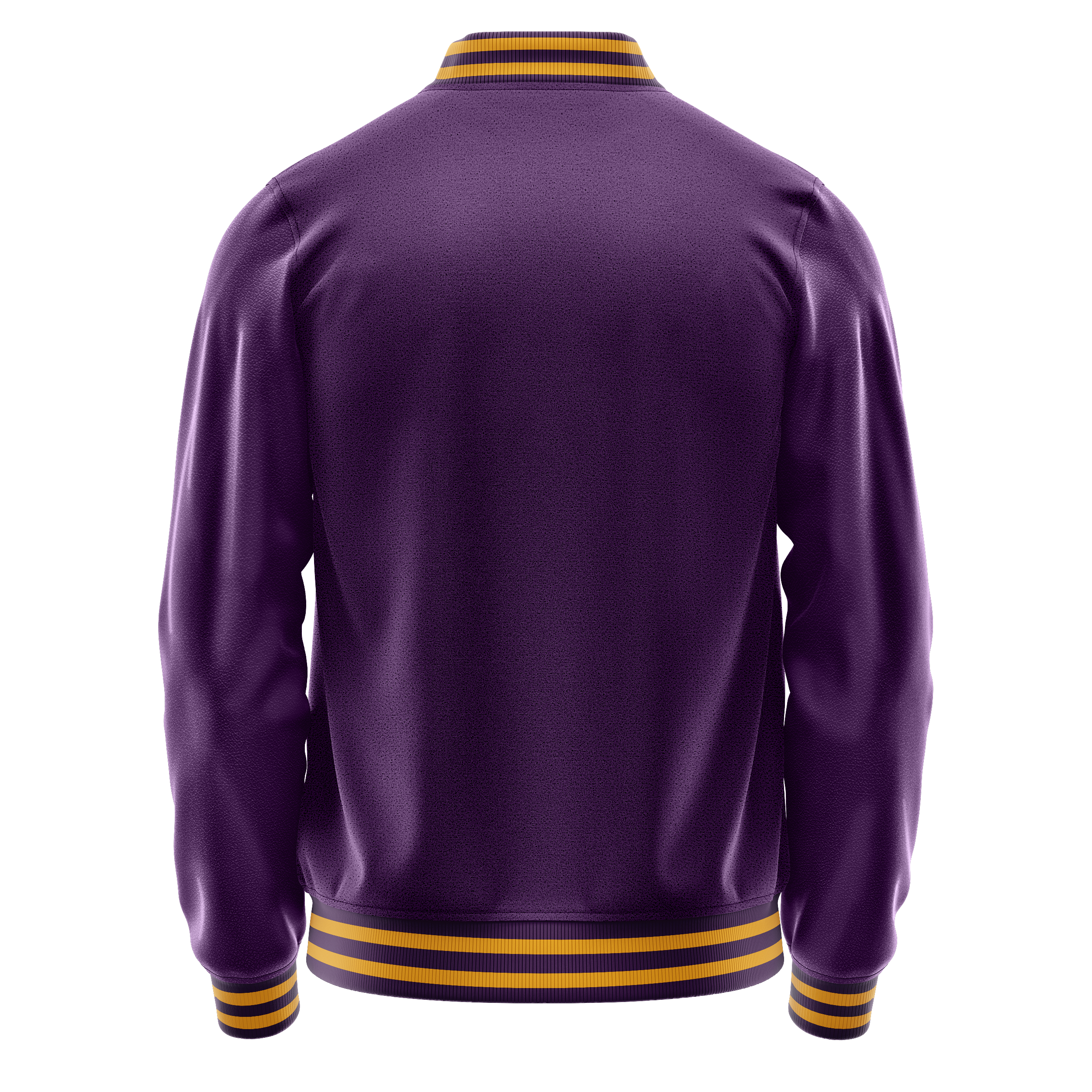 Custom Purple Varsity Jacket Purple Leather Sleeves JG07070719