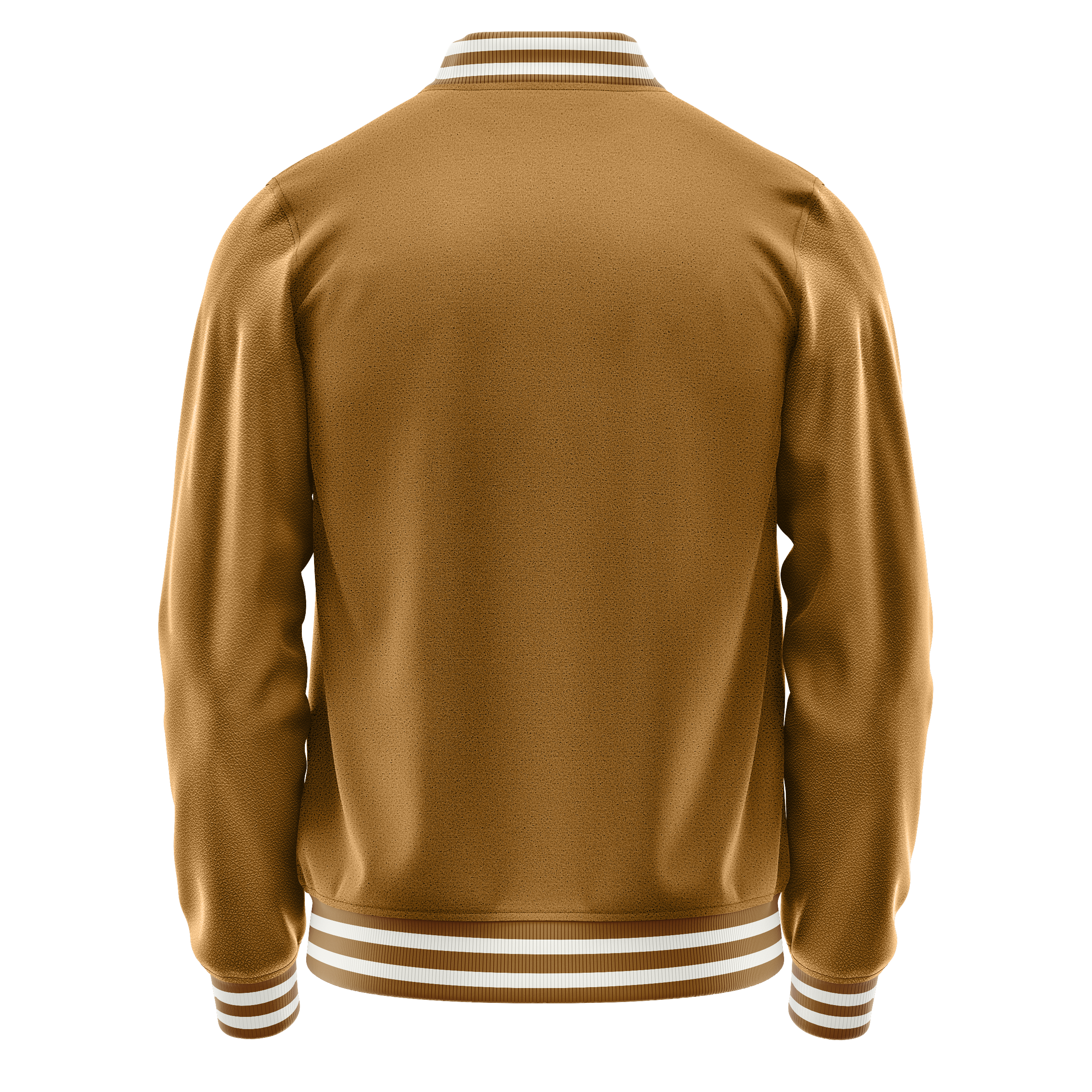 Custom Khaki Varsity Jacket Khaki Leather Sleeves JG22222218